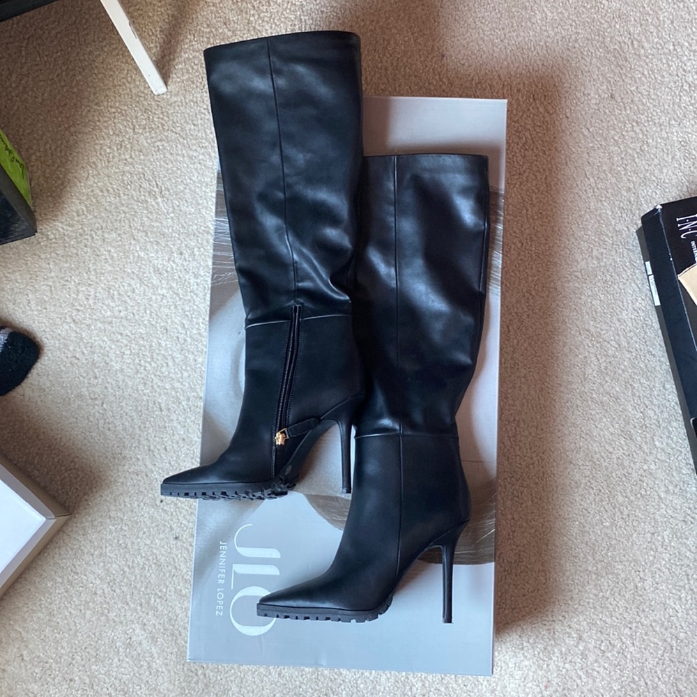 Below knee JLO boots